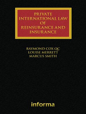cover image of Private International Law of Reinsurance and Insurance